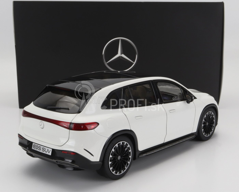 Nzg Mercedes benz Eqs Suv (x296) Von Mercedes-eq 2022 1:18 Diamond White