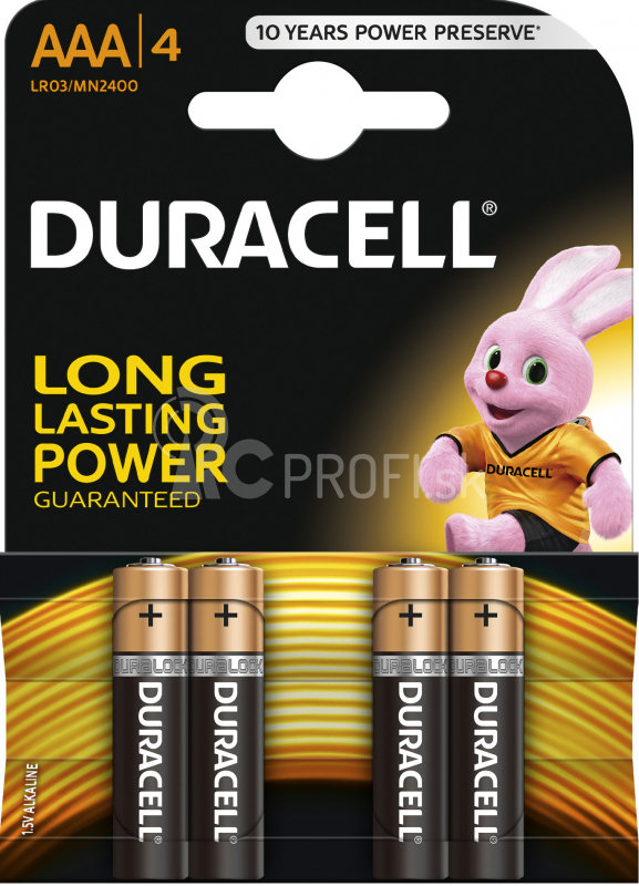 Batérie Duracell Basic AAA 4ks