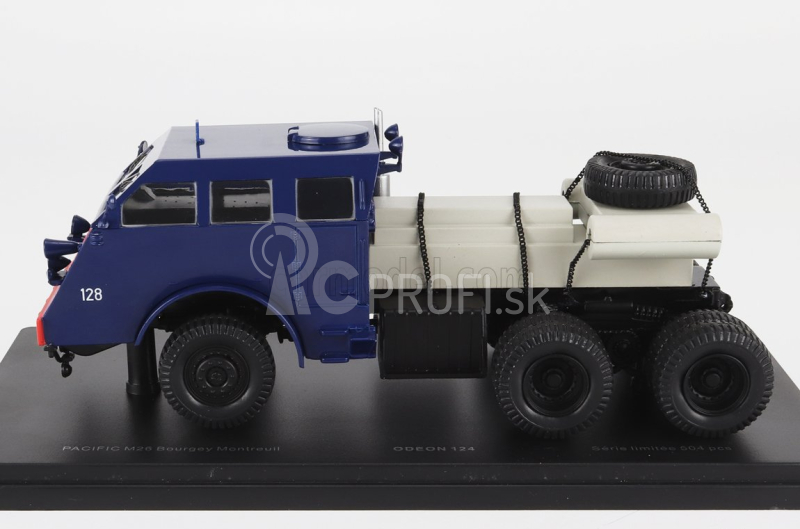 Odeon Pacific Tank M26 Tractor Truck 3-assi Bourgey Mountreuil 1944 1:43 Modrá