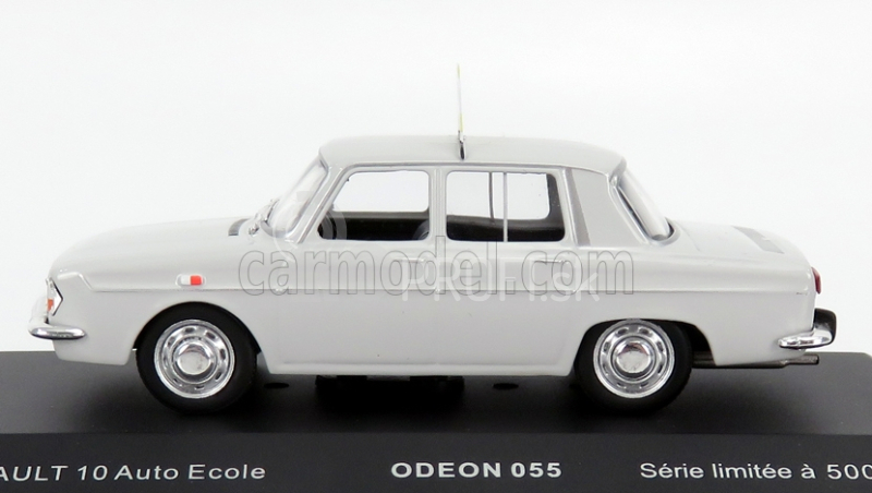 Odeon Renault R10 Auto Ecole Boulogne-Mairie 1969 1:43 Svetlosivá