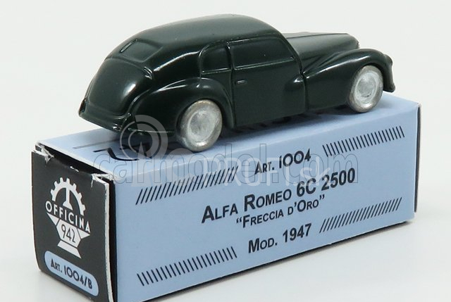 Officina-942 Alfa romeo 6c 2500 Freccia D'oro 1947 1:76 Zelená