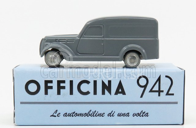 Officina-942 Fiat 1100 Blr Van 1:76 tmavo šedá