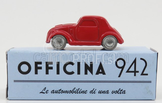 Officina-942 Fiat 500b Topolino 1:76 Červená