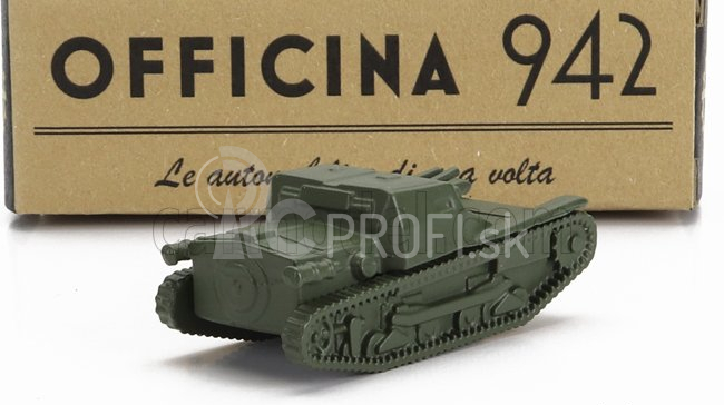Officina-942 Fiat L3/33 Ansaldo Tank Carro Veloce 1933 1:76 Vojenská zelená