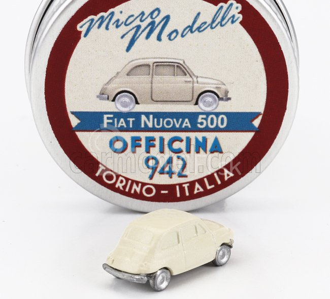 Officina-942 Fiat Nuova 500 1957 1:160 Béžová