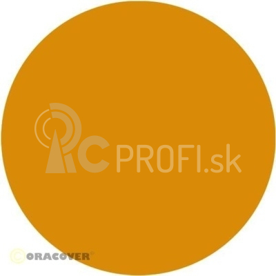 ORACOVER 2m Transparentná oranžová (69)