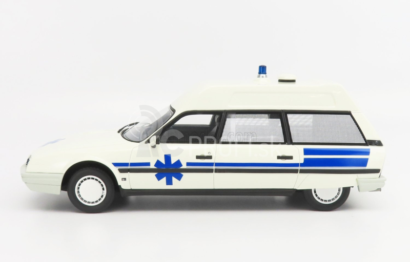 Otto-mobile Citroen Cx Break Ambulance Quasar Heuliez 1987 1:18 Biela Modrá
