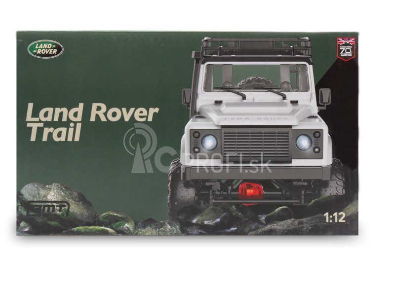 RC auto Land Rover Trail 1/12 RTR 4WD, kamufláž