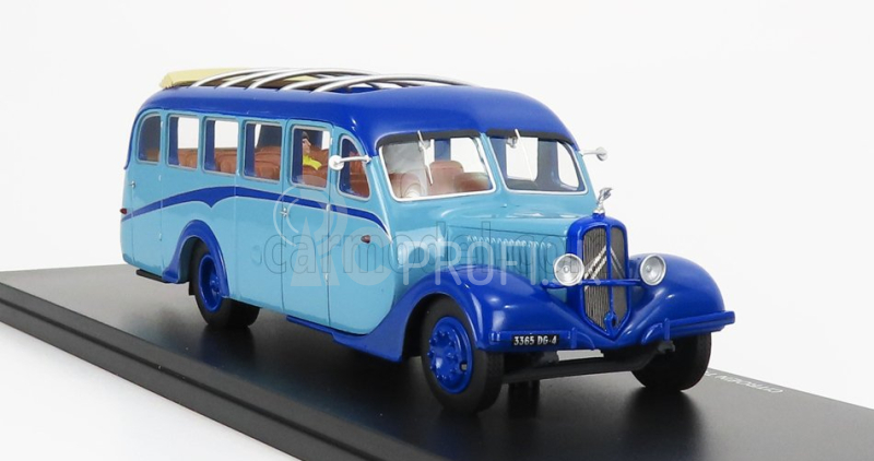 Perfex Citroen T45 U Bus J.besset Version Ouverte 1939 1:43 2 Tones Blue