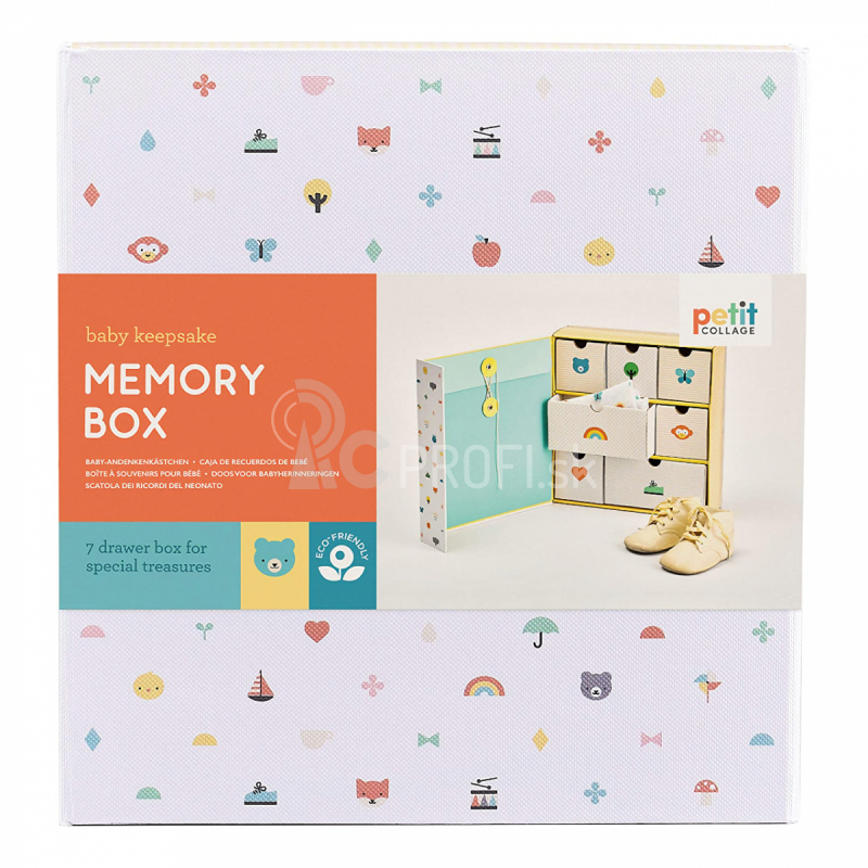 Petitcollage Memory Box Detská poškodená škatuľa