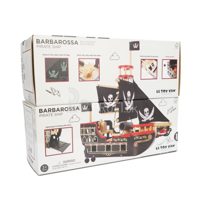 Pirátska loď Le Toy Van Barbarossa
