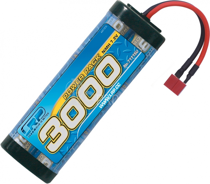 Power Pack 3000 – 7,2 V – 6-článkový NiMH Stickpack – US