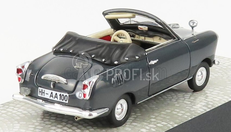 Premium classixxs Goggomobil Ts250 Cabriolet Spider 1965 1:43 Dark Grey
