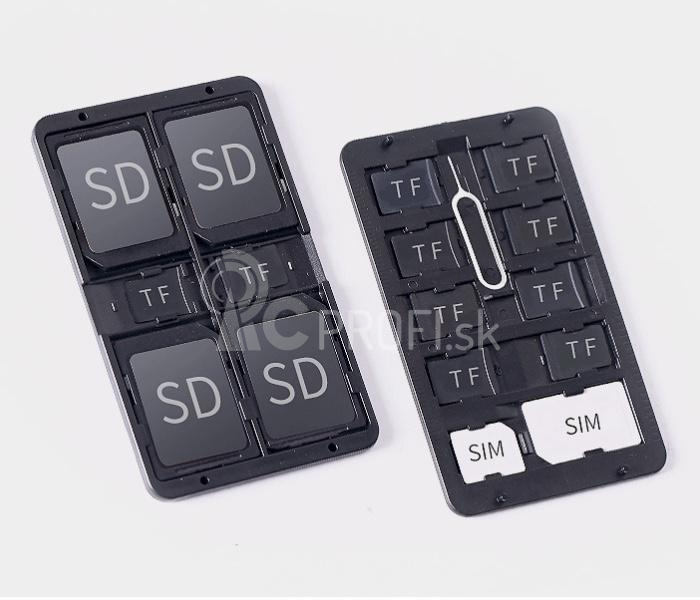 Puzdro na kartu SD / micro SD / SIM