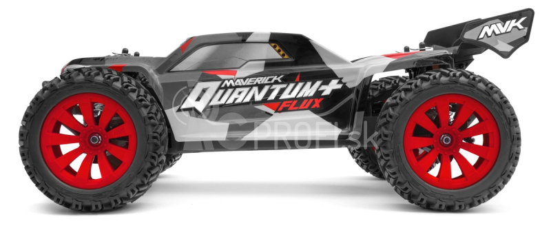 Quantum XT Flux 1/10 Stadium Truck RTR – červený