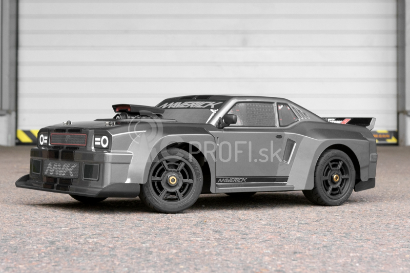 QuantumR Muscle Car FLUX 1/8 4WD – sivý