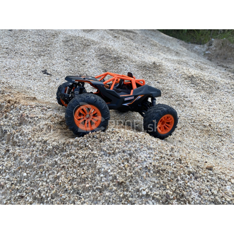 RC autíčko Truggy Fun-Racer, oranžové