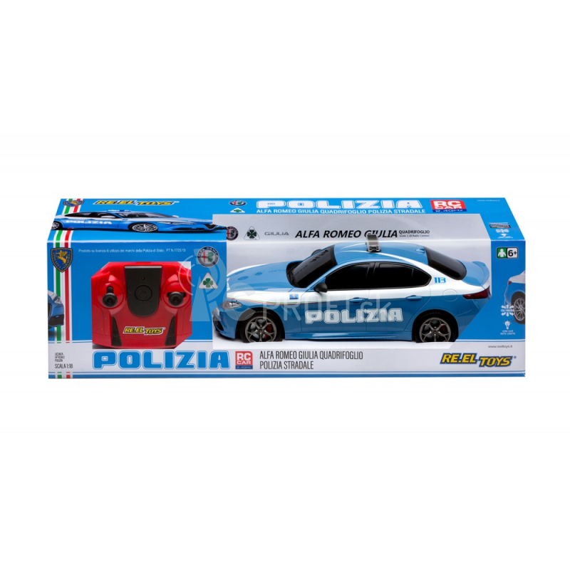 RC auto Alfa Romeo Giulia Polizia