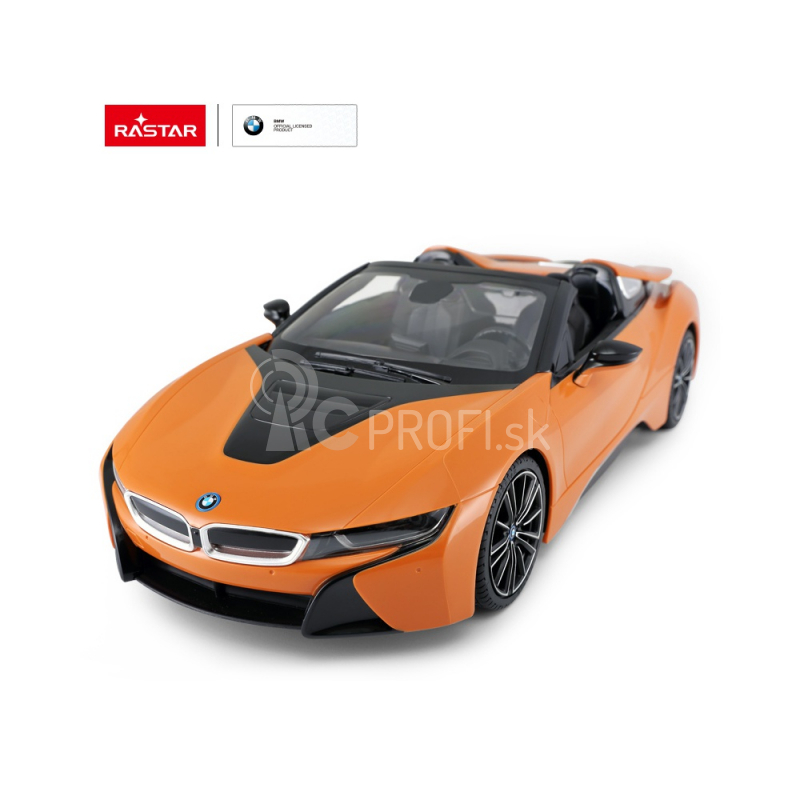 RC auto BMW i8, oranžová