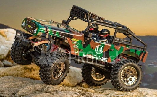 RC auto Crawler Mountain Warrior Sport, maskáčová