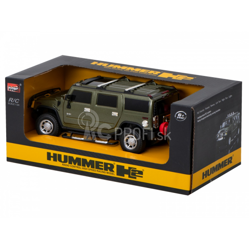 RC auto Hummer H2, zelená