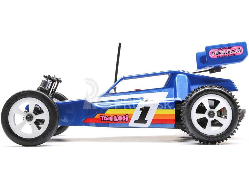 RC auto Losi Mini JRX2 1:16 RTR, modré