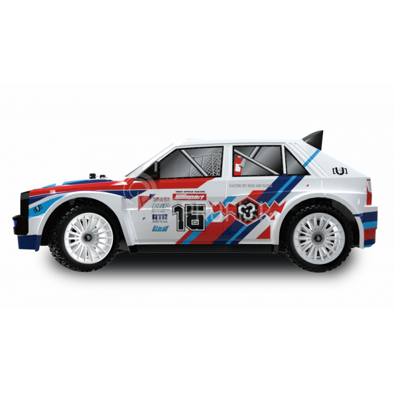 RC auto LR16 Rallye Drift Sports Car, biele
