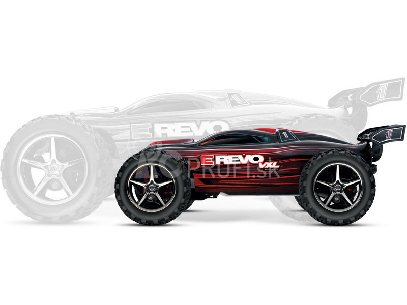 RC auto Traxxas E-Revo 1:16 VXL TQi RTR, červená