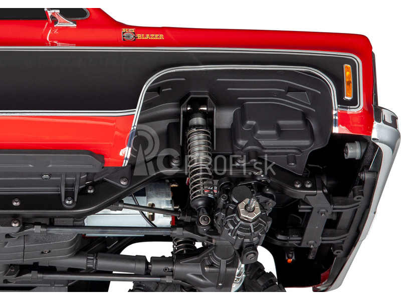 RC auto Traxxas TRX-4 Chevrolet K5 Blazer 1:10 RTR, červená