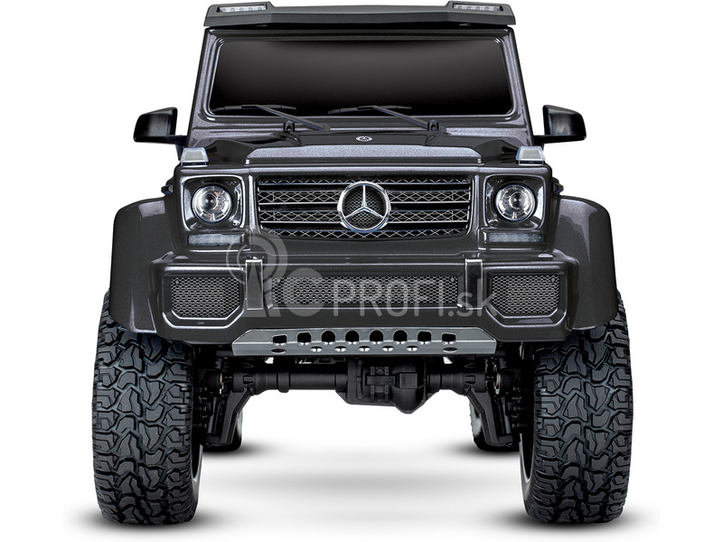 RC auto Traxxas TRX-4 Mercedes G500 1:10 s LED osvetlením TQi, čierna