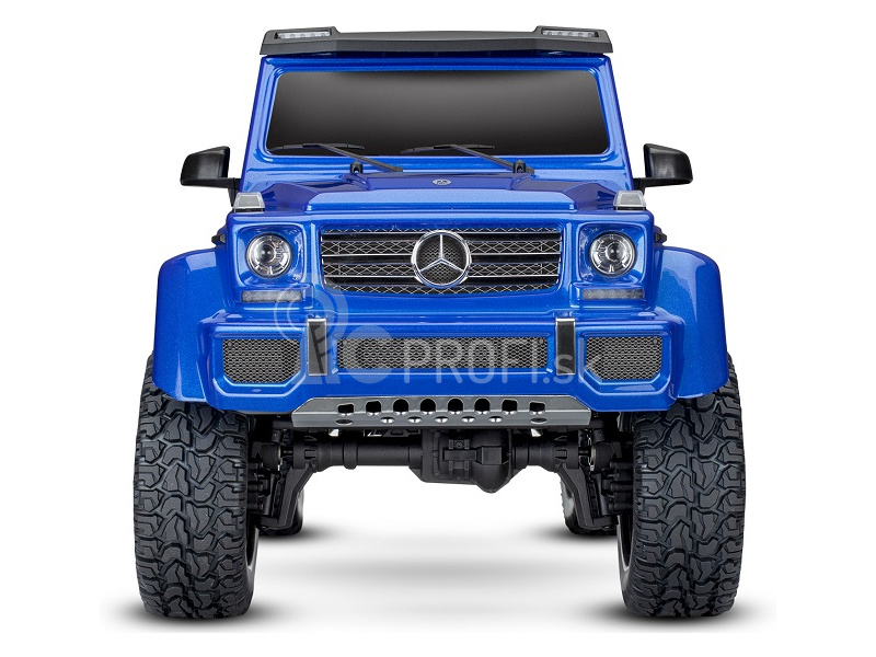 RC auto Traxxas TRX-4 Mercedes G500 1:10 s LED osvetlením TQi, modrá