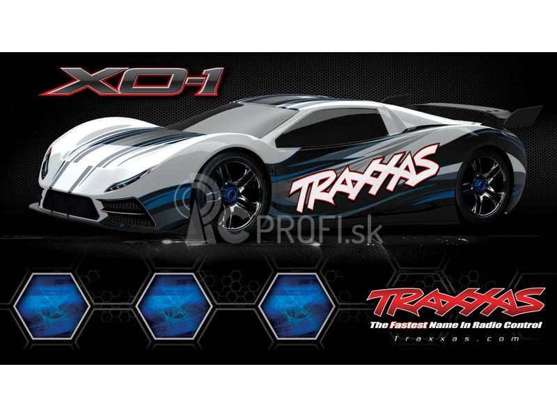 RC auto Traxxas XO-1 1 : 7 TQi BlueTooth RTR, červená