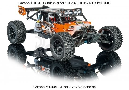 RC auto XL Climb Warrior, oranžová