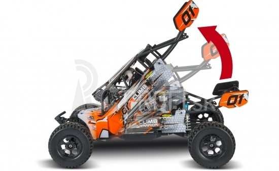 RC auto XL Climb Warrior, oranžová
