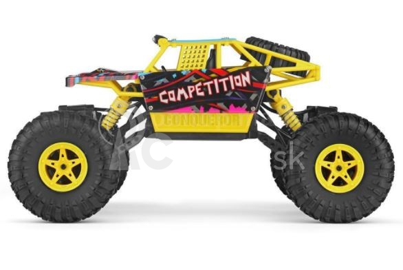 RC crawler Competition 1:18, žltá