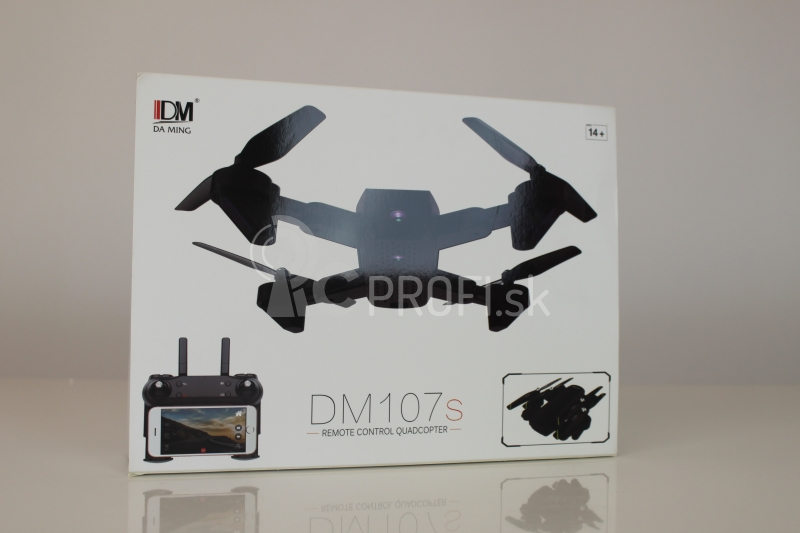 Dron DM107s, modrá