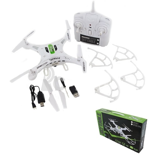 RC dron Kvadrokoptéra Sky Eagle s HD kamerou