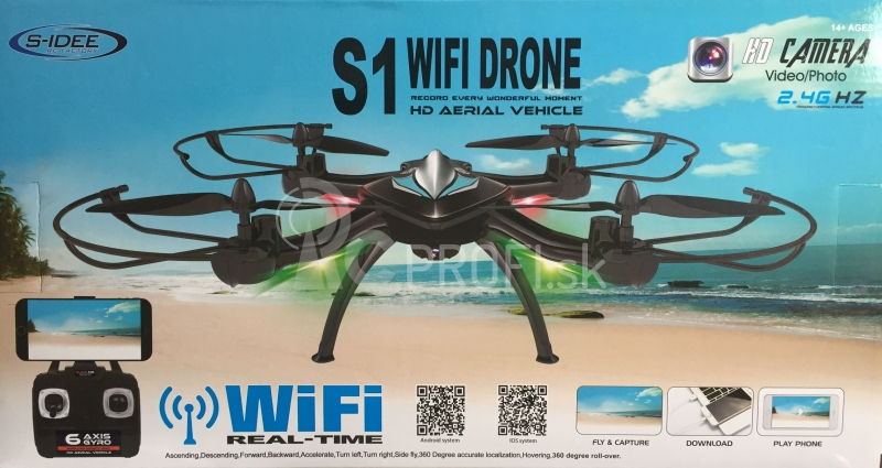 RC dron S1 s HD Wi-Fi kamerou