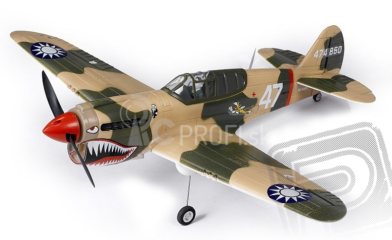 RC lietadlo P-40 Warhawk (Baby WB)