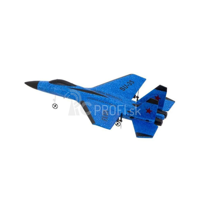RC lietadlo SU-35, modré