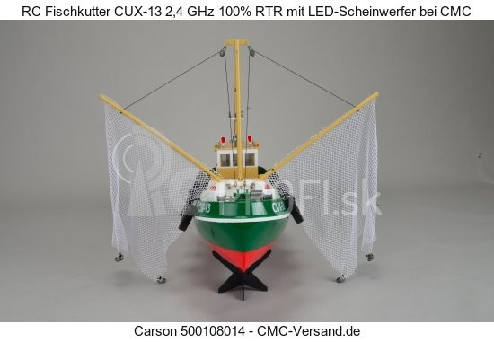 RC rybárska loď Cux-13