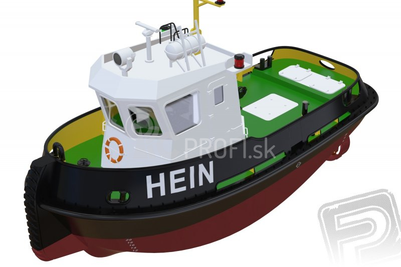 RC stavebnica Hein prístavný remorkér 1:50 kit