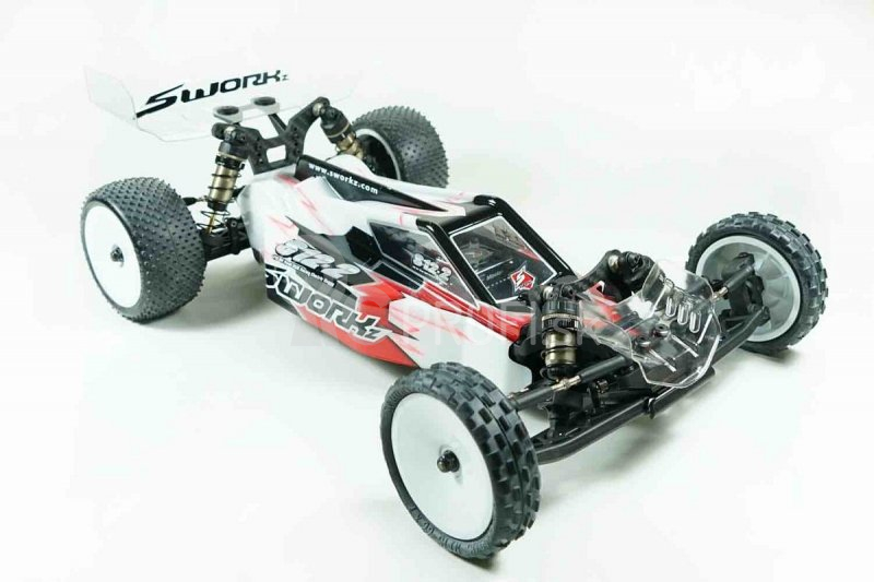 RC stavebnica SWORKz S12-2C „Carpet“ 1/10 2WD Off-Road Racing Buggy PRO