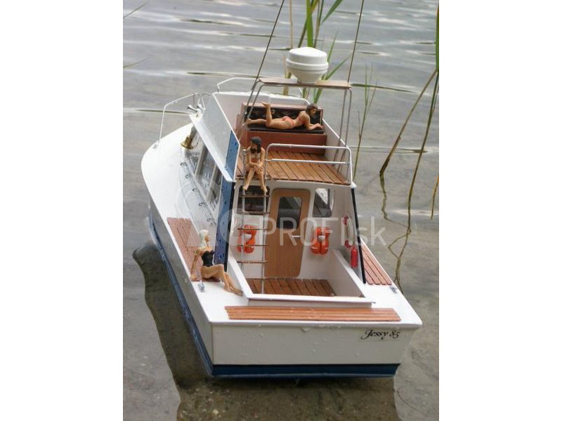 RC stavebnica Krick motorová jachta Lisa kit