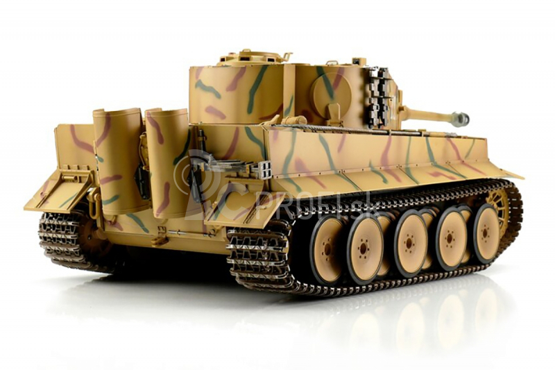 RC tank 1/16 Tiger I IR, letná kamufláž