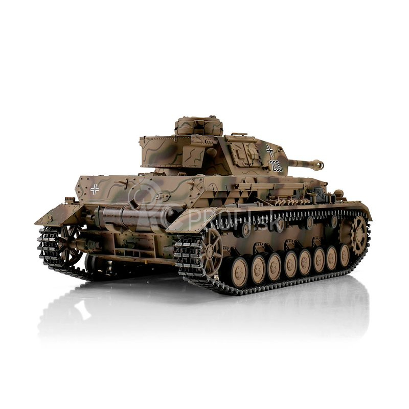 RC tank PzKpfw IV 1:16 IR, maskáč