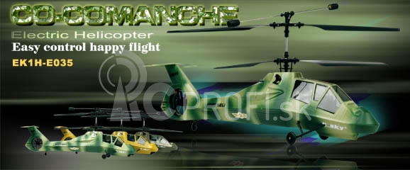 RC vrtuľník Co - comanche