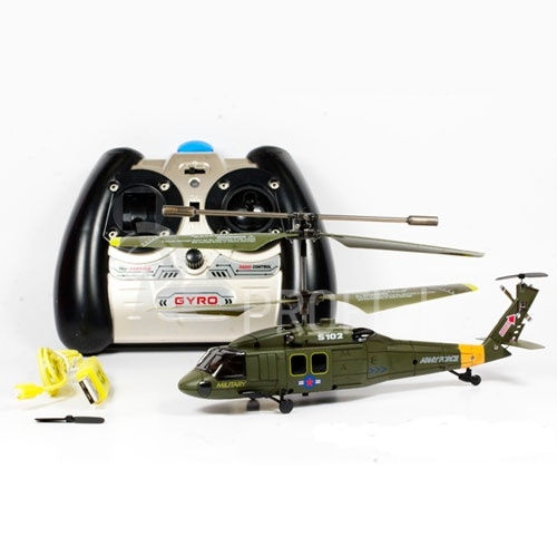 RC vrtuľník Syma S102G Black Hawk