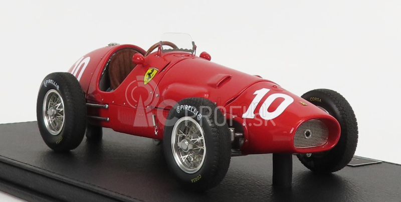 Repliky Ferrari F1 500 F2 Scuderia Ferrari N 10 2nd France Gp 1952 Nino Farina - Con Vetrina - S vitrínou 1:18 Red