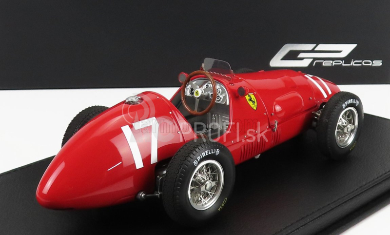 Repliky Ferrari F1 500 F2 Scuderia Ferrari N 17 2nd British Gp 1952 Piero Taruffi 1:18 Red